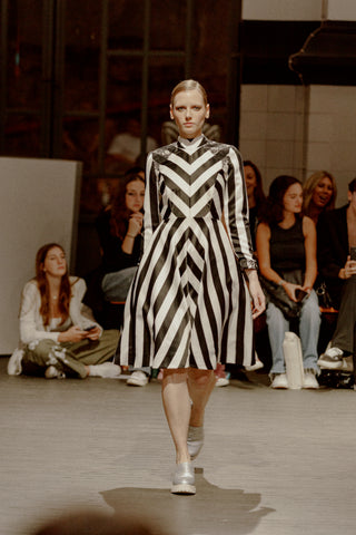 Black and White Bond Girl Gown