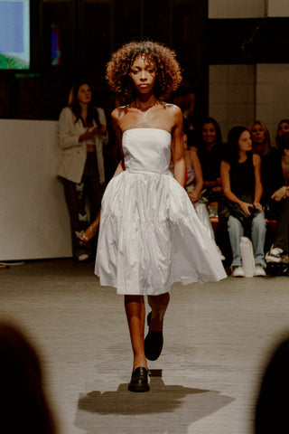 Black and White Bond Girl Gown