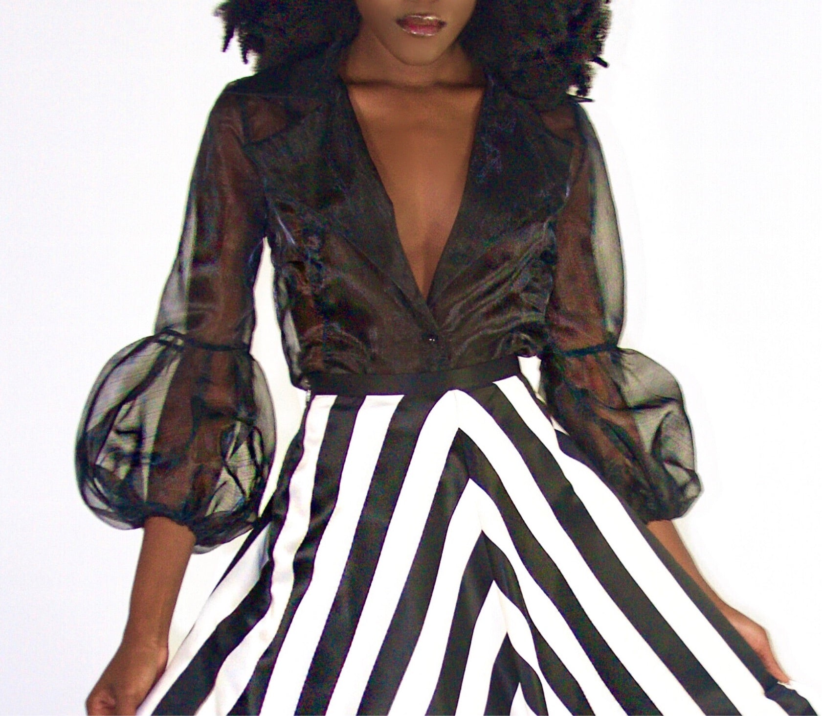 The Michellee Organza Blouse